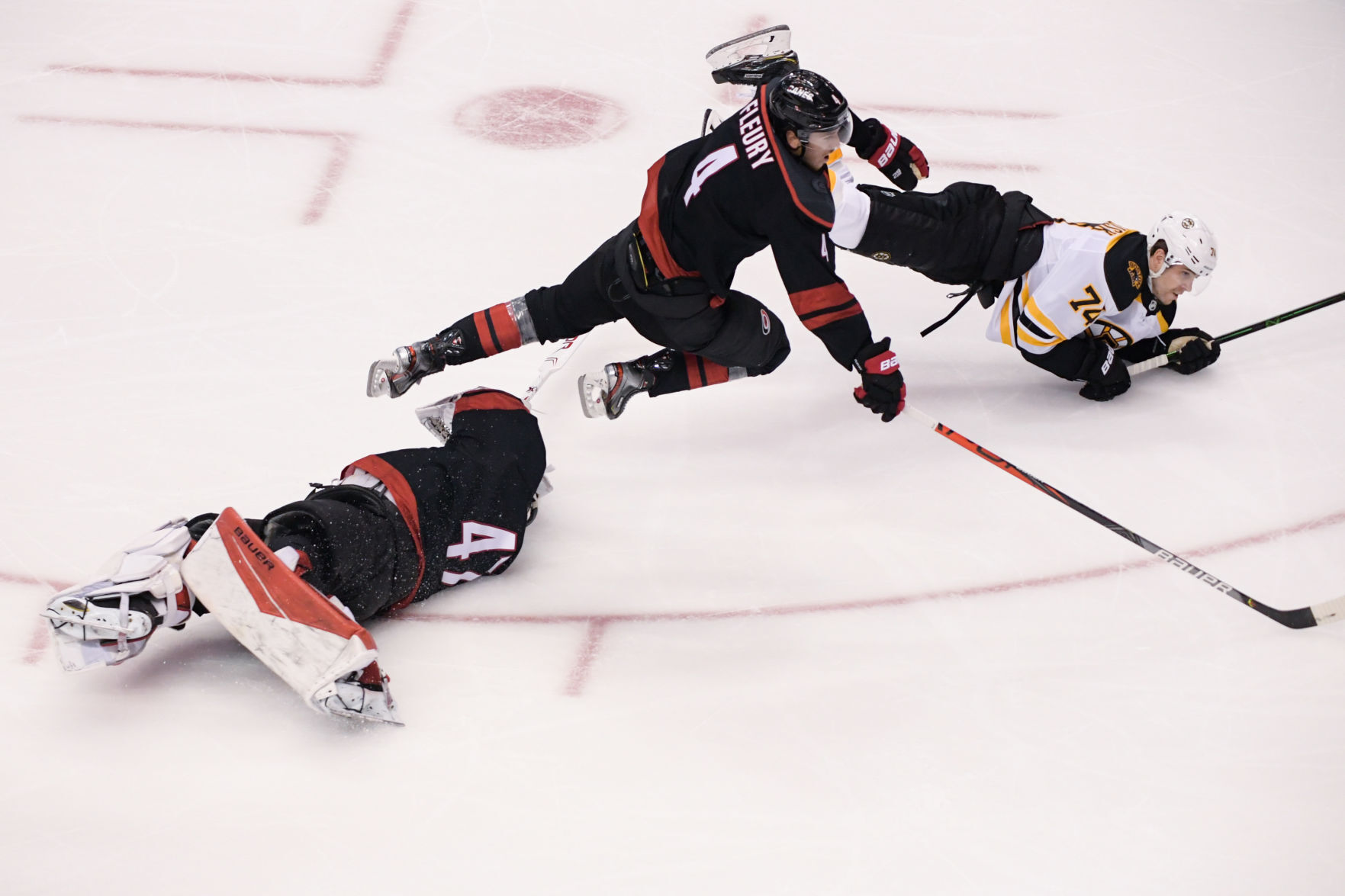 NHL: Stanley Cup Playoffs-Boston Bruins at Carolina Hurricanes